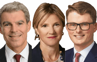 Peter Macdonald Eggars Rebecca Sabben Clare and Michael Ryan