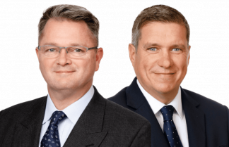 image of Eddie Johns and Gary Rose together